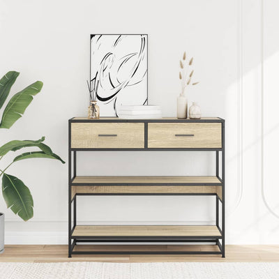 Sonoma-tammi sohvapöytä Leona 90x35x80cm (puinen)