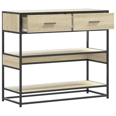 Sonoma-tammi sohvapöytä Leona 90x35x80cm (puinen)