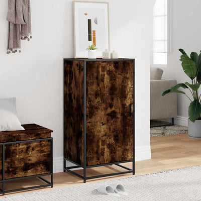 kenkäteline savustettu tammi 48x38x97,5 cm tekninen puu