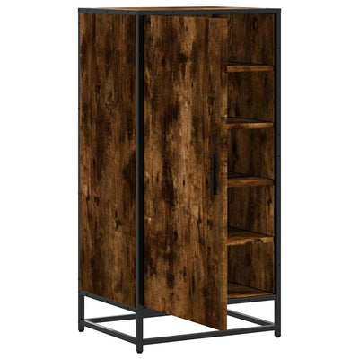 kenkäteline savustettu tammi 48x38x97,5 cm tekninen puu