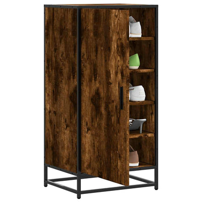 kenkäteline savustettu tammi 48x38x97,5 cm tekninen puu