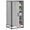 Kenkäteline harmaa Sonoma 48x38x97,5 cm tekninen puu