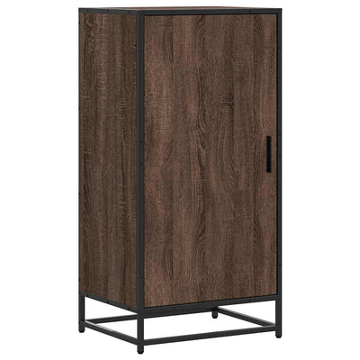 Kenkäteline ruskea tammi 48x38x97,5 cm tekninen puu