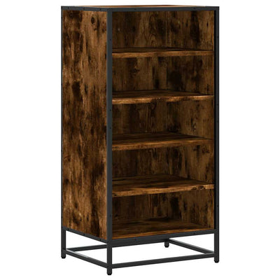kenkäteline savustettu tammi 48x38x97,5 cm tekninen puu