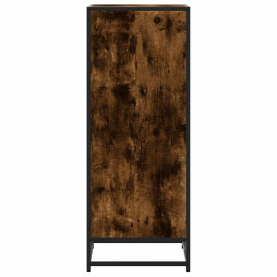 kenkäteline savustettu tammi 48x38x97,5 cm tekninen puu