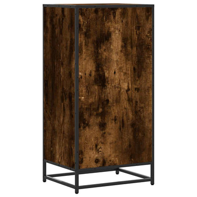 kenkäteline savustettu tammi 48x38x97,5 cm tekninen puu