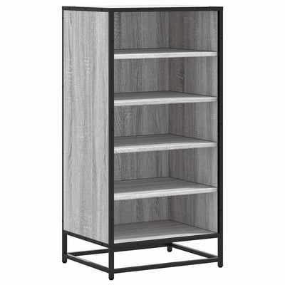 Kenkäteline harmaa Sonoma 48x38x97,5 cm tekninen puu