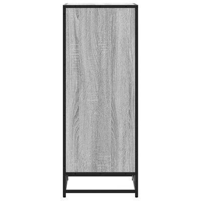Kenkäteline harmaa Sonoma 48x38x97,5 cm tekninen puu