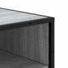 Kenkäteline harmaa Sonoma 48x38x97,5 cm tekninen puu
