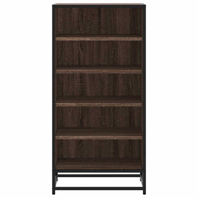 Kenkäteline ruskea tammi 48x38x97,5 cm tekninen puu