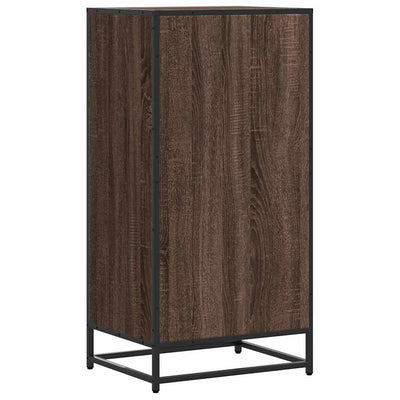 Kenkäteline ruskea tammi 48x38x97,5 cm tekninen puu