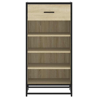 Kenkäteline sonoma-tammi 48x38x97,5 cm tekninen puu