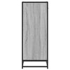 Kenkäteline harmaa Sonoma 48x38x97,5 cm tekninen puu