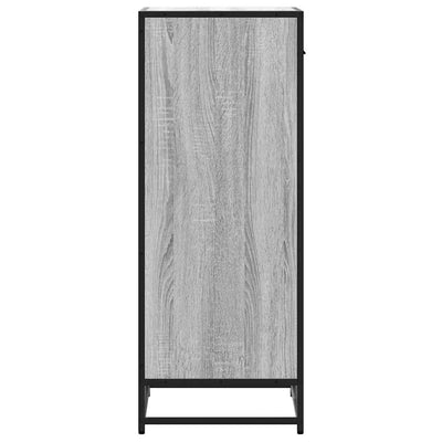 Kenkäteline harmaa Sonoma 48x38x97,5 cm tekninen puu