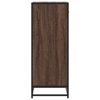 Kenkäteline ruskea tammi 48x38x97,5 cm tekninen puu