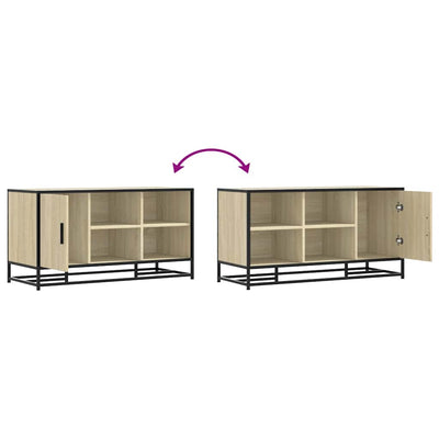 Sonoma tammi kenkäpenkki Butca 100x40x53,5cm (suunniteltu puu metalli)