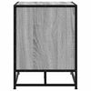 Kenkäpenkki harmaa Sonoma 100x40x53,5cm tekninen puu ja metalli