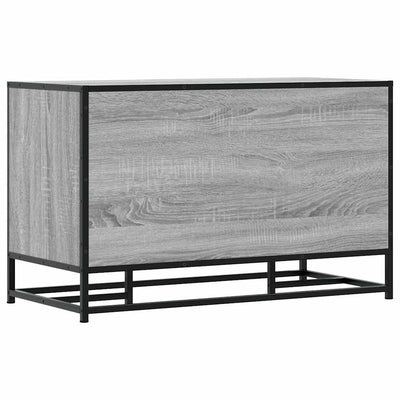 Kenkäpenkki sonoma tammi 84x40x53,5 cm suunniteltu puu metalli