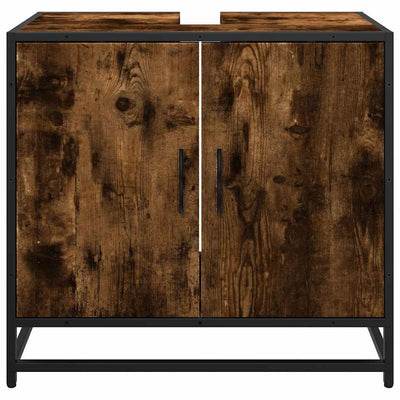 Savustettu tammi kylpyhuoneen pesuallaskaappi Dao 65x33x60cm