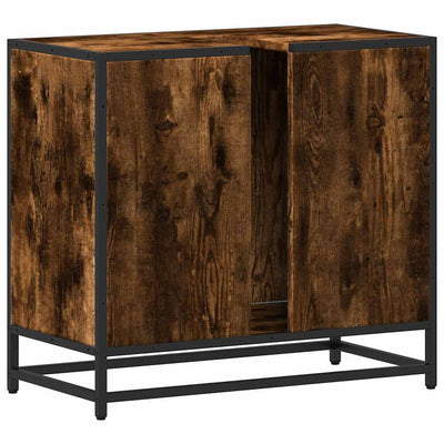 Savustettu tammi kylpyhuoneen pesuallaskaappi Dao 65x33x60cm