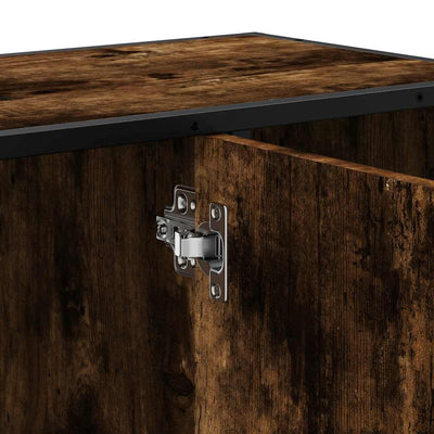 Savutammi kylpyhuonekaappi altaalla Drunga 80x33x60cm (puinen)