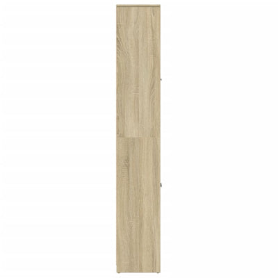 Kylpyhuonekaappi Sonoma-tammi 30x30x183,5 cm lastulevy