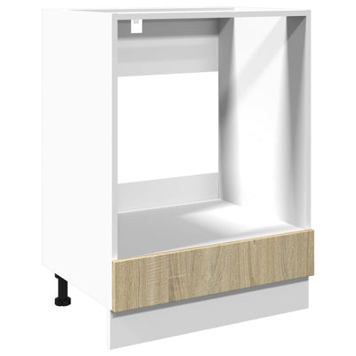 Uunikaappi Sonoma-tammi 60x46x81,5 cm lastulevy