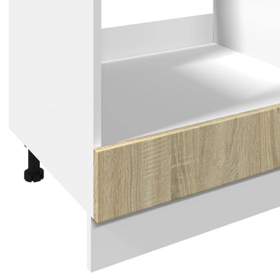 Sonoma tammi uunikaappi Vasiliana 60x46x81,5cm (lastulevy)