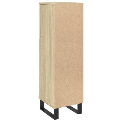 Sonoma-tammi kylpyhuoneen kaappi Stancescu 30x30x100cm (puinen)