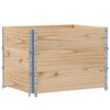 Kuormalavan reunukset 3 kpl 80x60 cm täysi mänty