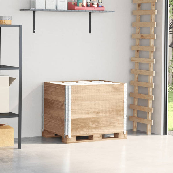Kuormalavan reunukset 3 kpl 80x60 cm täysi mänty
