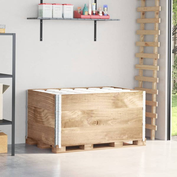 Kuormalavan reunukset 3 kpl 120x80 cm täysi mänty