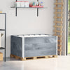 Kuormalavan reunukset 3 kpl harmaa 120x80 cm täysi mänty