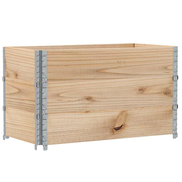 Kuormalavan reunukset 3 kpl 100x50 cm täysi mänty
