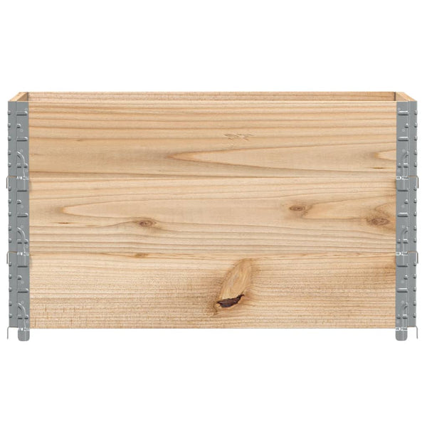 Kuormalavan reunukset 3 kpl 100x50 cm täysi mänty