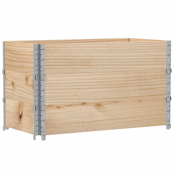 Kuormalavan reunukset 3 kpl 100x50 cm täysi mänty