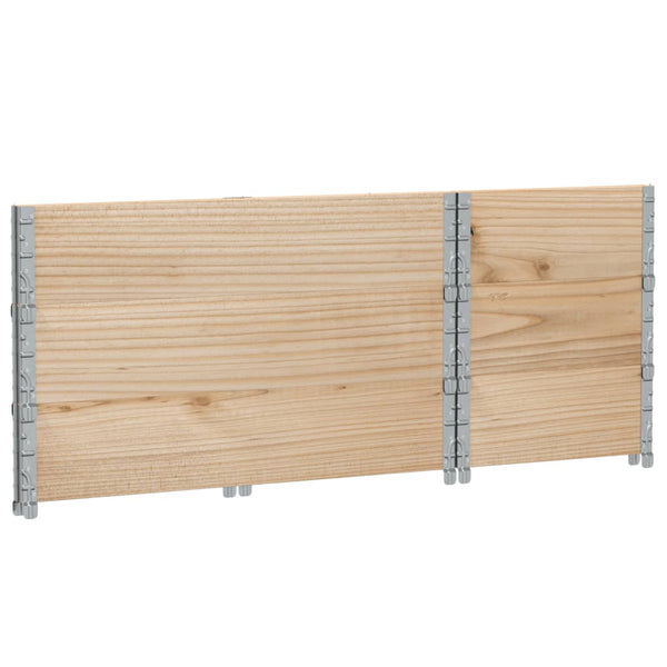 Kuormalavan reunukset 3 kpl 100x50 cm täysi mänty