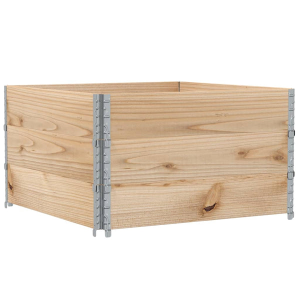 Kuormalavan reunukset 3 kpl 100x100 cm täysi mänty
