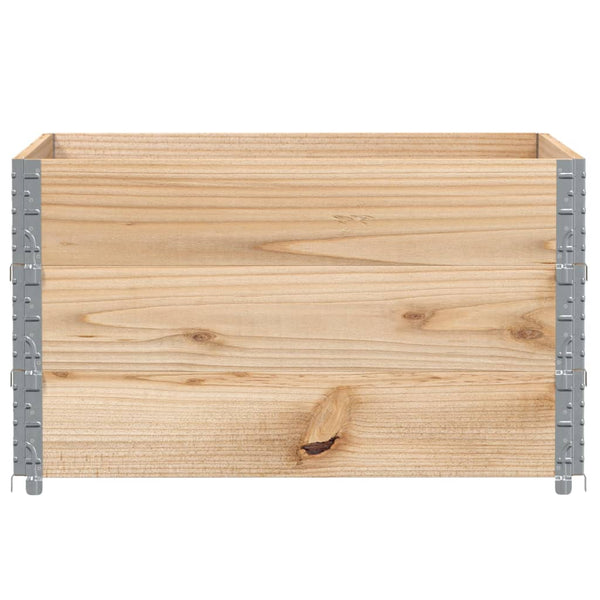 Kuormalavan reunukset 3 kpl 100x100 cm täysi mänty