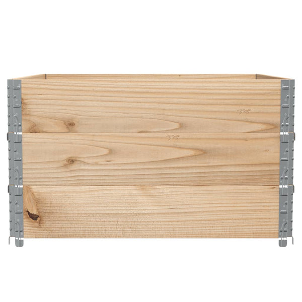 Kuormalavan reunukset 3 kpl 100x100 cm täysi mänty