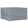 Kuormalavan reunukset 3 kpl harmaa 100x100 cm täysi mänty