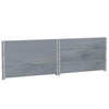 Kuormalavan reunukset 3 kpl harmaa 100x100 cm täysi mänty