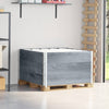 Kuormalavan reunukset 3 kpl harmaa 100x100 cm täysi mänty