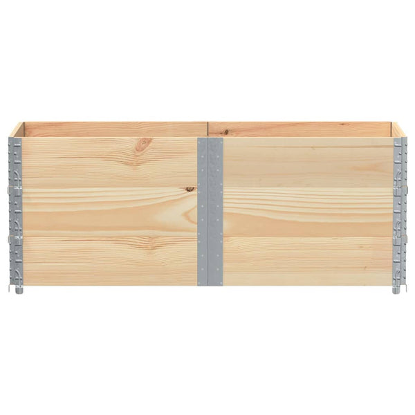 Kuormalavan reunukset 3 kpl 150x50 cm täysi mänty