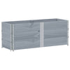 Kuormalavan reunukset 3 kpl harmaa 150x50 cm täysi mänty