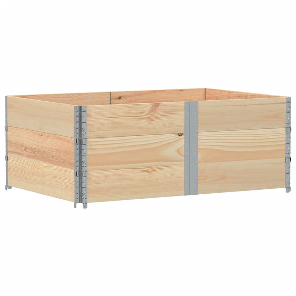 Kuormalavan reunukset 3 kpl 150x100 cm täysi mänty