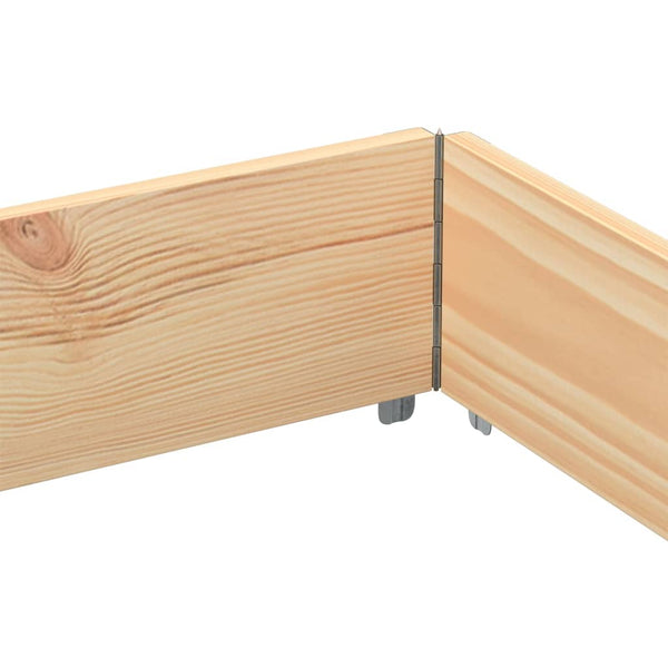 Kuormalavan reunukset 3 kpl 150x100 cm täysi mänty