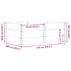 Kuormalavan reunukset 3 kpl 150x100 cm täysi mänty