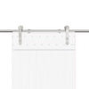 Hopea liukuoven asennustarvikkeet Ortenta 183cm (ruostumaton teräs)