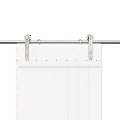 Hopea liukuoven asennustarvikkeet Ortenta 200cm (ruostumaton teräs)